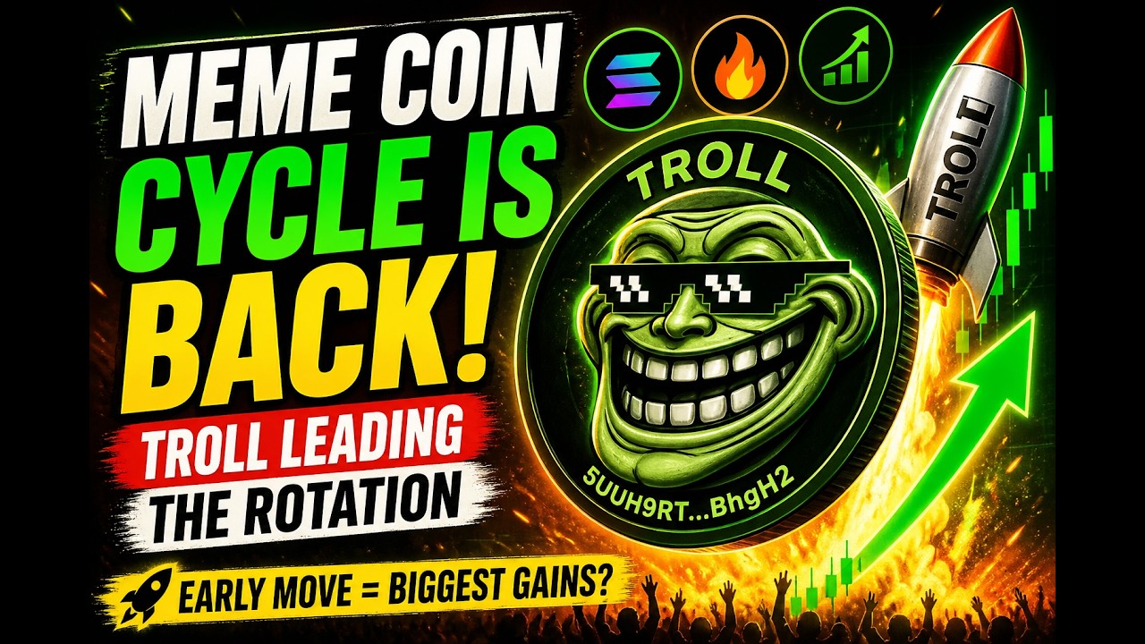 TROLL Coin to $1 BILLION?! 🚀 The Next Meme Explosion