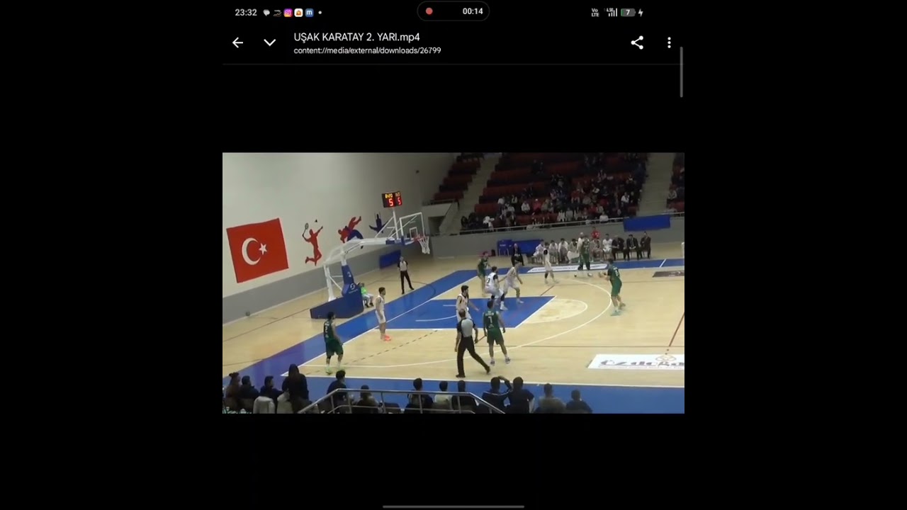 M.SERİMHAN SERİM 2025-26 USAK KARATAY 9 SAYİ/4 REB/4 ASİST/3 TOP CALMA /14 VP