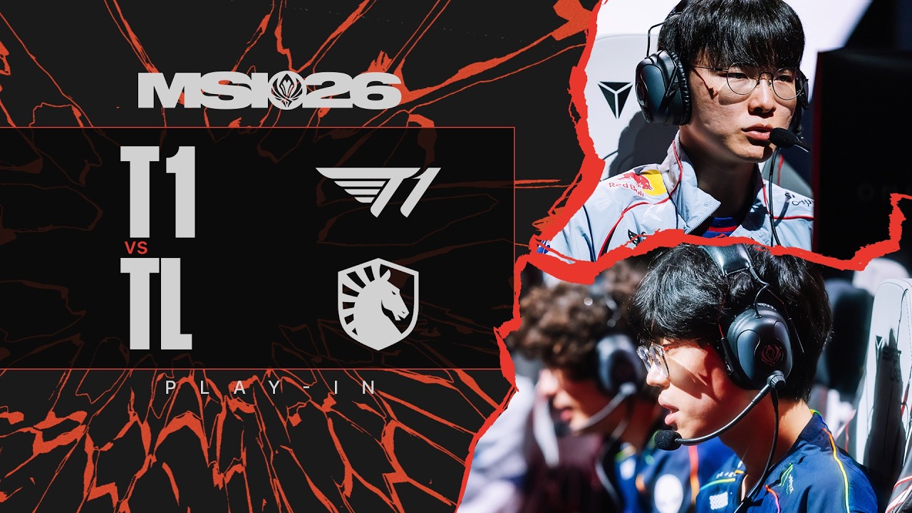 🔴TEAM LIQUID vs T1🔴MID-SEASON INVITATIONAL PLAY-IN 2026🔴
