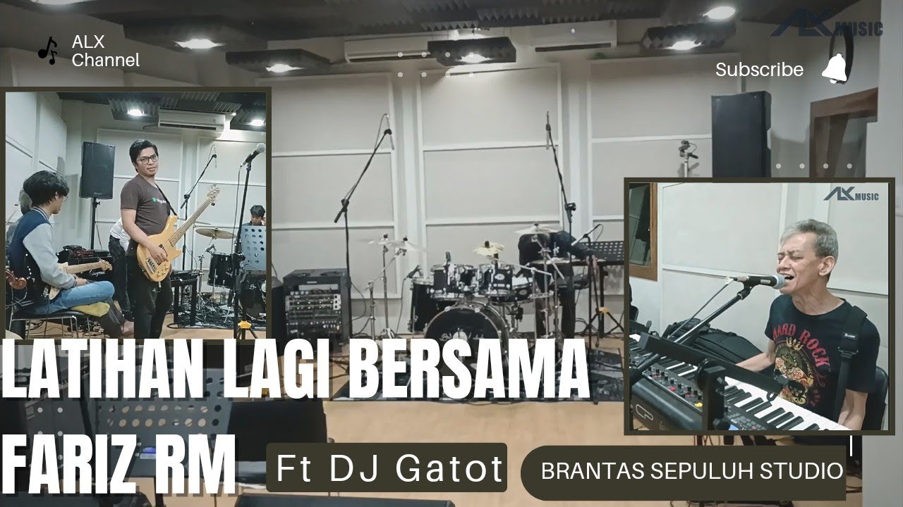 ALXVLOG2 | Latihan Bersama Fariz RM  di Brantas Studio Bandung