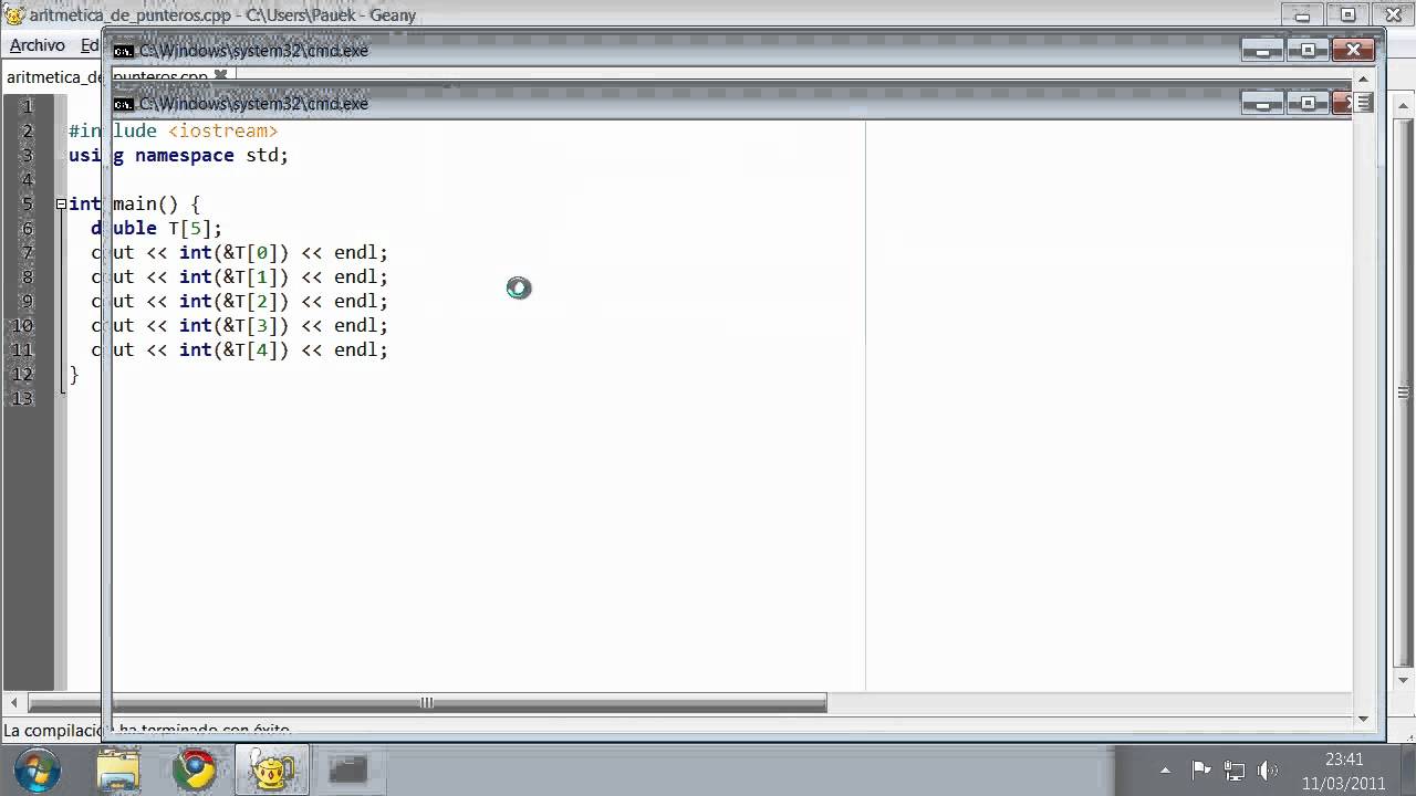 C++ - Aritmetica de Punteros