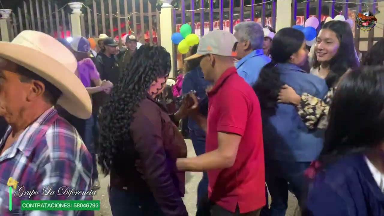 GRUPO LA DIFERENCIA MIX QUEBRADITAS CIERRE FERIA EN SANTA INES SANSARE PARTE 1.