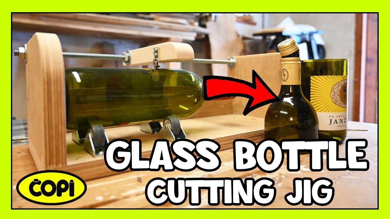 Homemade diy glass bottle cutter|| Create unique drinking glasses