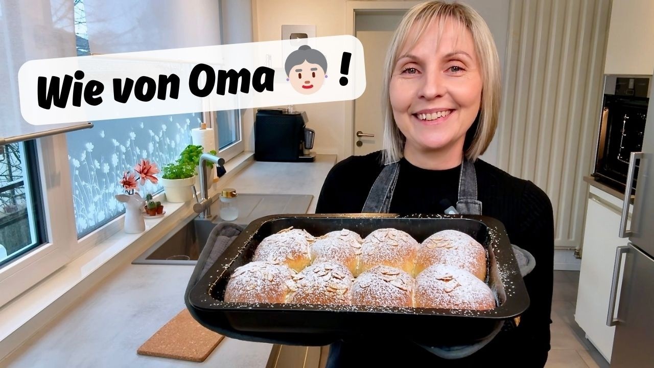 👵🏻 Gefüllte BUCHTELN wie von OMA - super fluffig - Thermomix® TM5/TM6/TM7