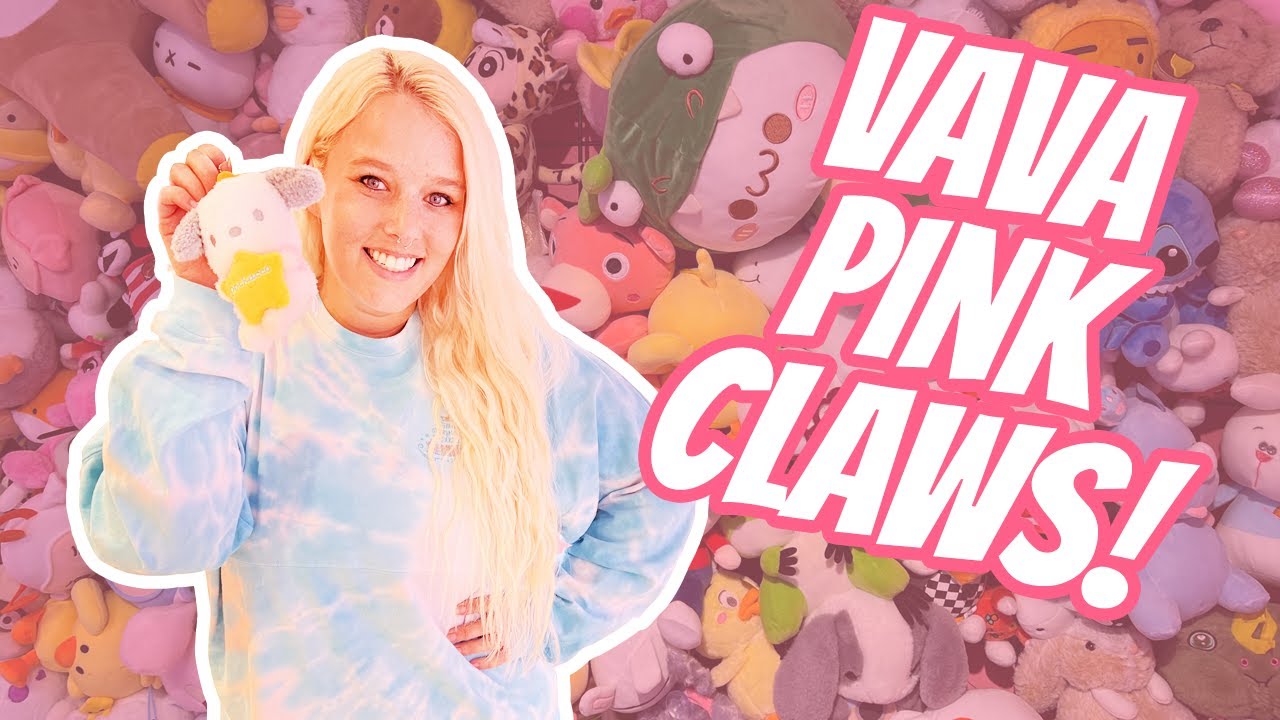 Toronto's All Pink Claw Machine Arcade - VAVA!
