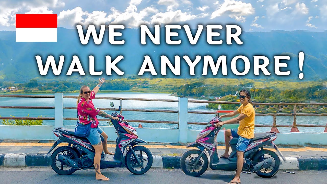 Ride With Us! A Scooter Tour of Tuk Tuk Village Samosir Island - Sumatra, Indonesia