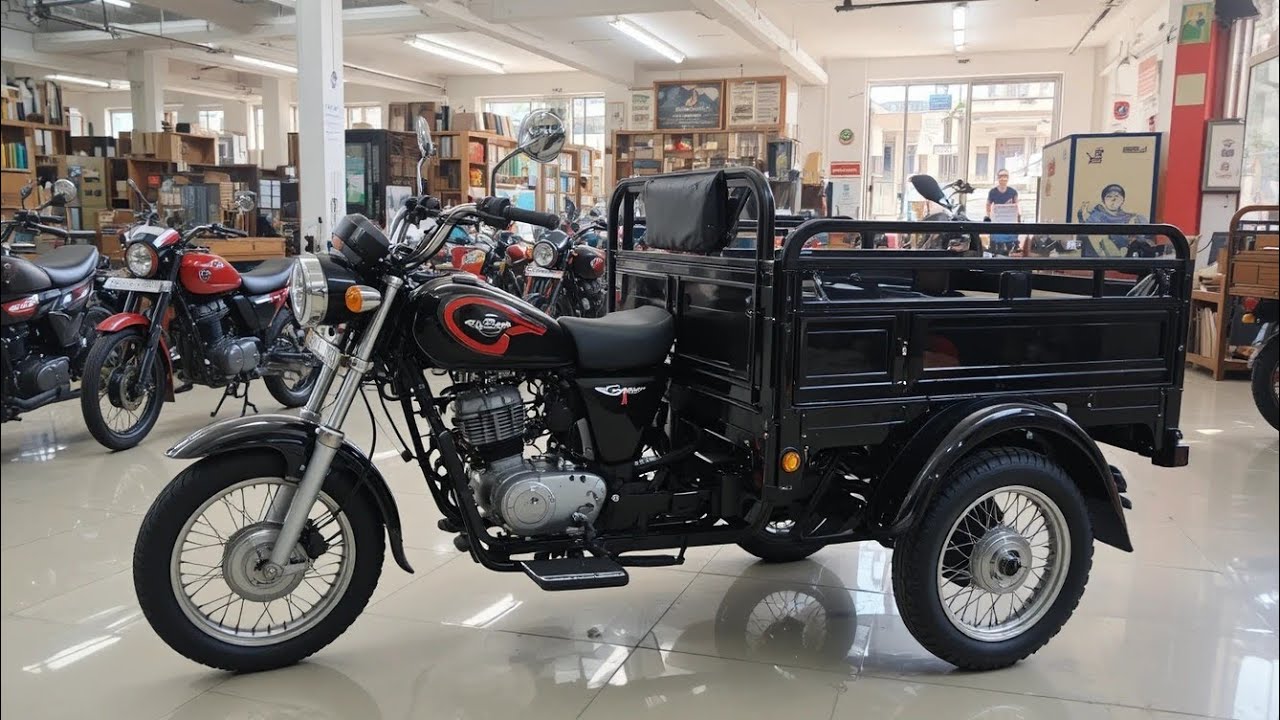 Тяжелый грузовой трехколесный мотоцикл Africa Heavy LoadMotor 250CC