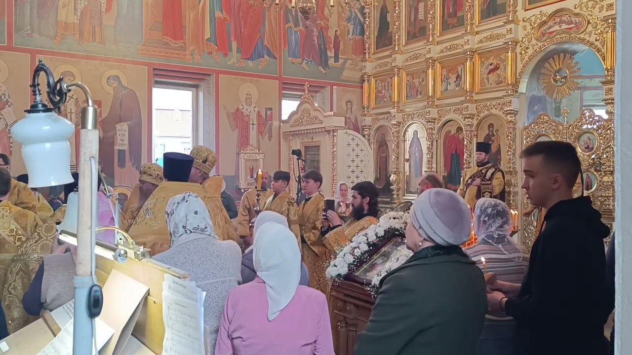 Соборное служение Казанская-Богородицкая церковь г. Козловка