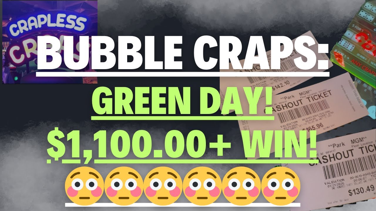 Bubble Craps: Another amazing session and huge win!! 😳😎 