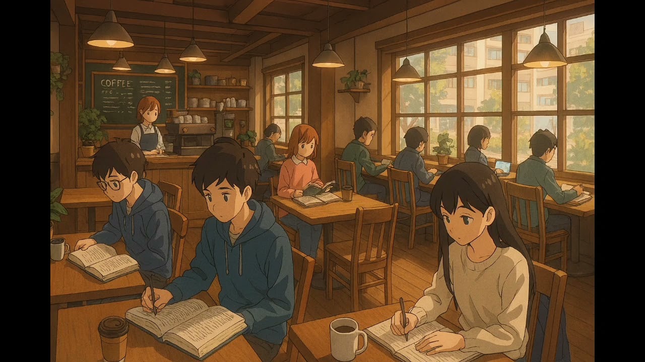 Coffee Shop Study Lofi – Calm Beats for Focus & Late‑Night Work