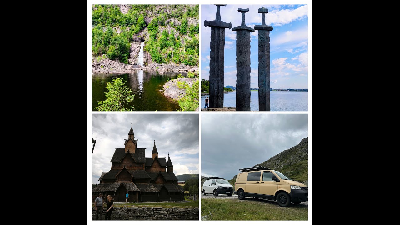 Teil 2 Skandinavien Roadtrip - Vanlife Norwegen. Norwegen empfängt uns mit dauer Regen.