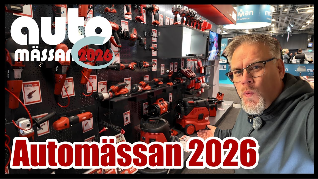 Lite klipp från mitt besök på Automässan 2026