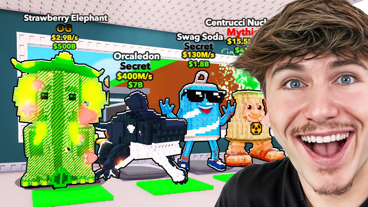 J’AI VOLÉ TOUS LES NOUVEAUX BRAINROTS !! (Base Radioactif + Aquatique)