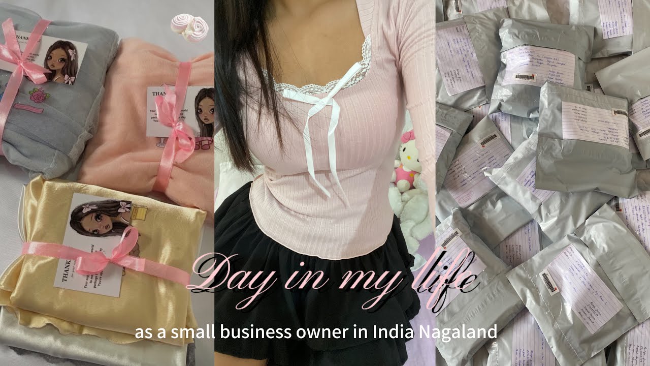 day in my life as a small business owner in India Nagaland 🍡🧁