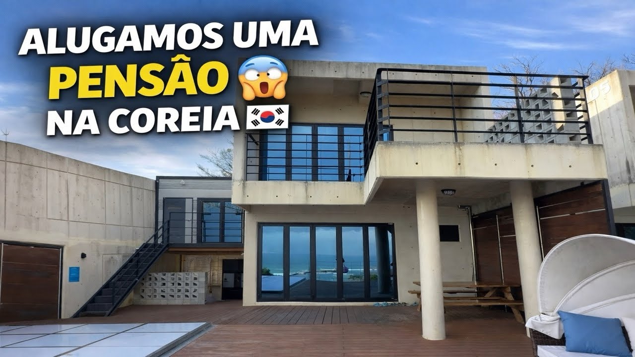 Como é se hospedar em uma pensão na Coreia do Sul 🇰🇷😱