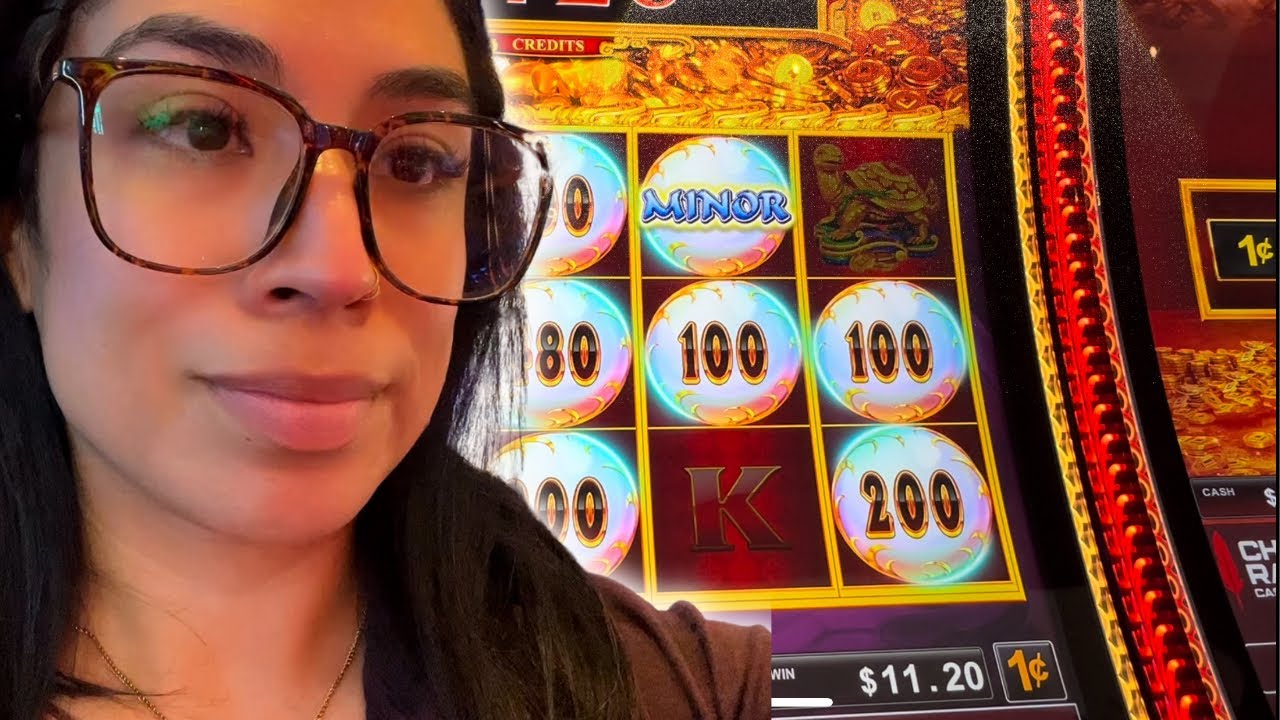 Playing lion link at Chicken Ranch Casino !