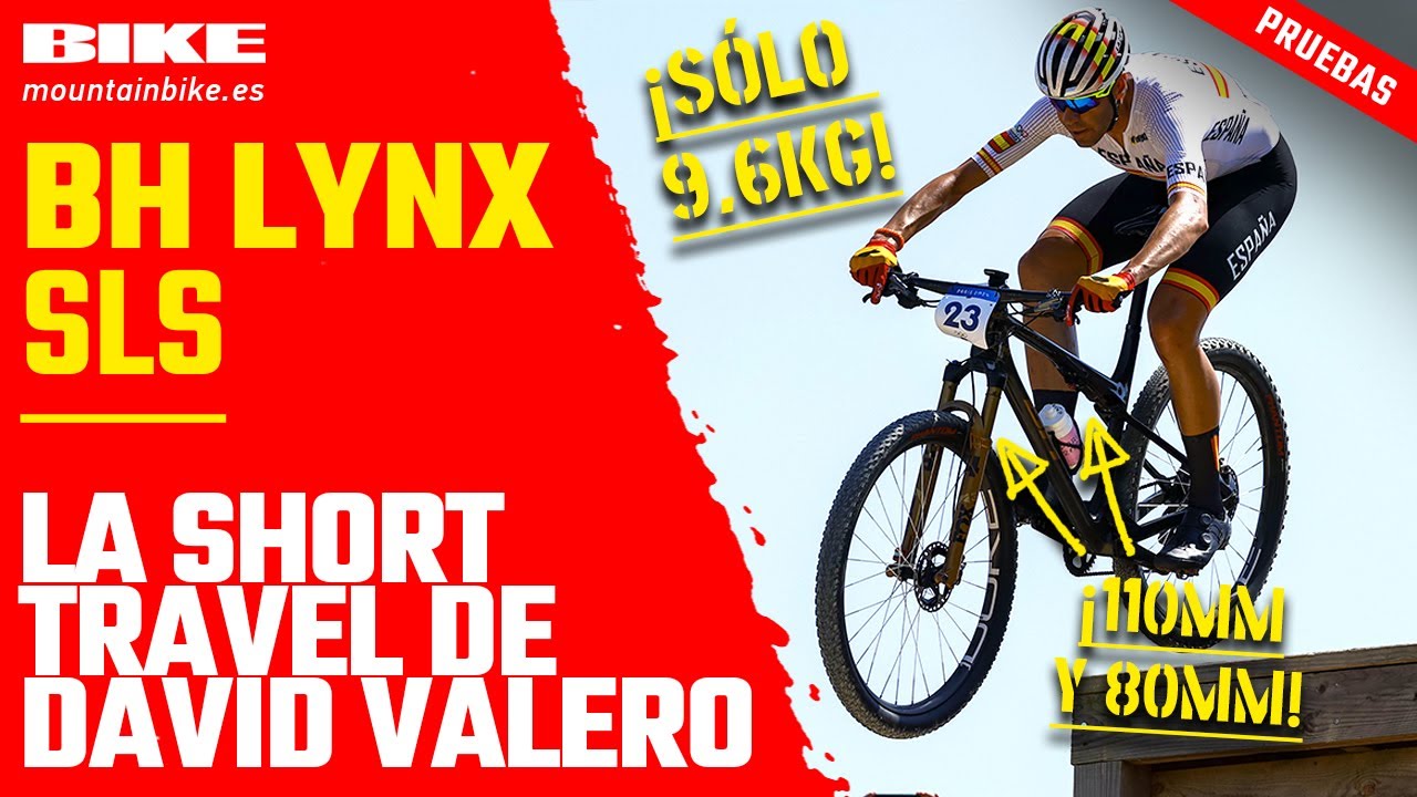 ¡NUEVA! BH Lynx SLS, la bici de David Valero. 80 mm de recorrido para sacar el máximo partido