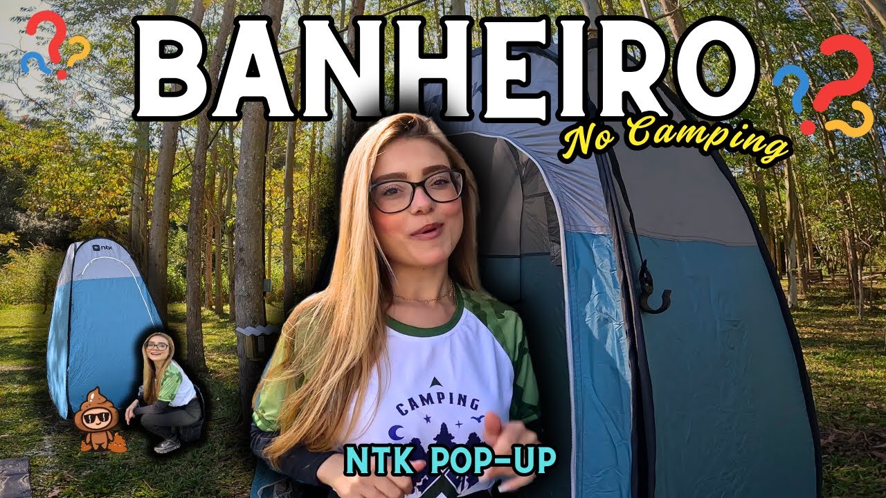 Review NTK Pop-Up | MELHOR Banheiro Portátil? 🚽🤔