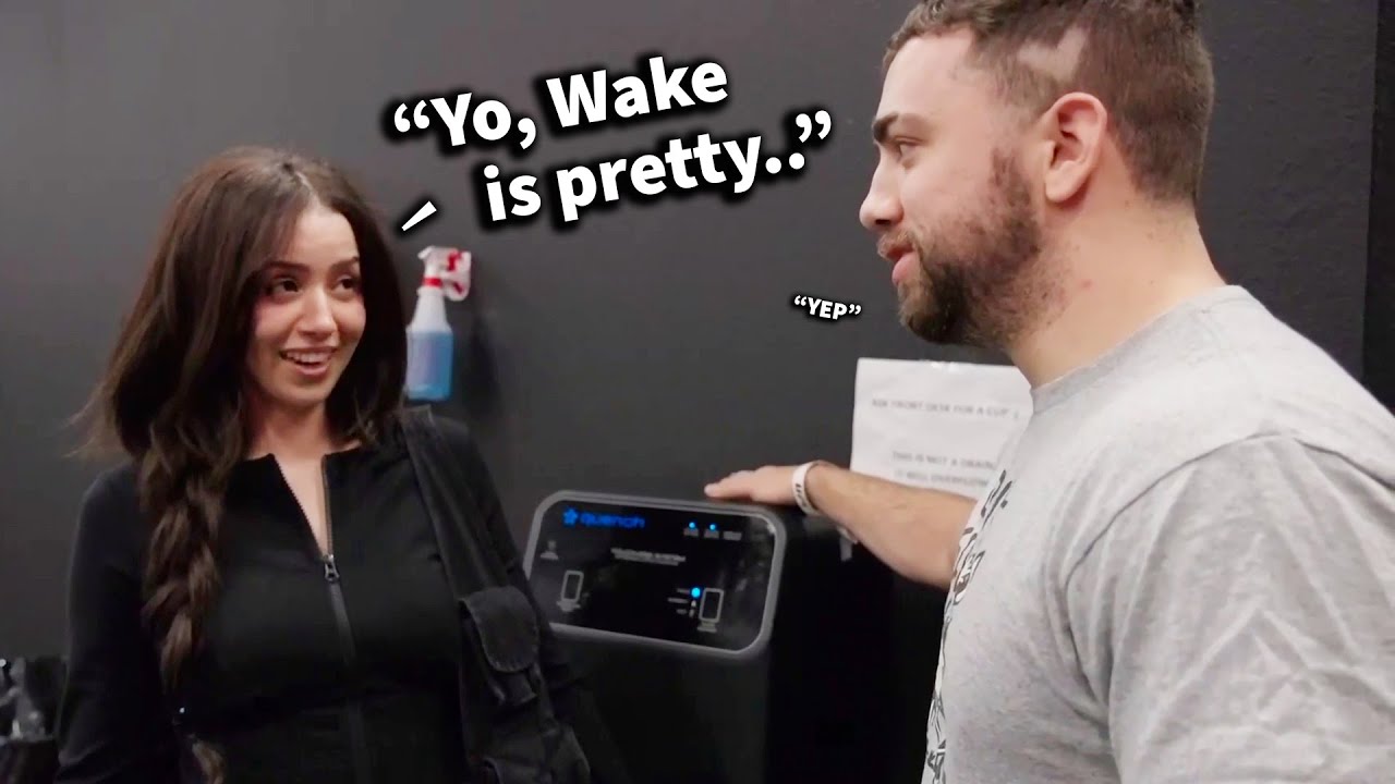 Pokimane falls for Wake's Giga Rizz