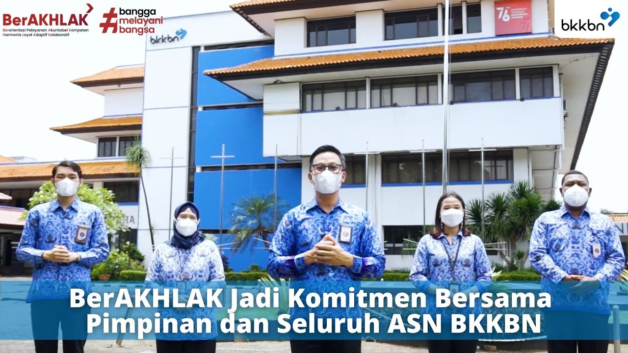 BerAKHLAK Jadi Komitmen Bersama Pimpinan dan Seluruh ASN BKKBN