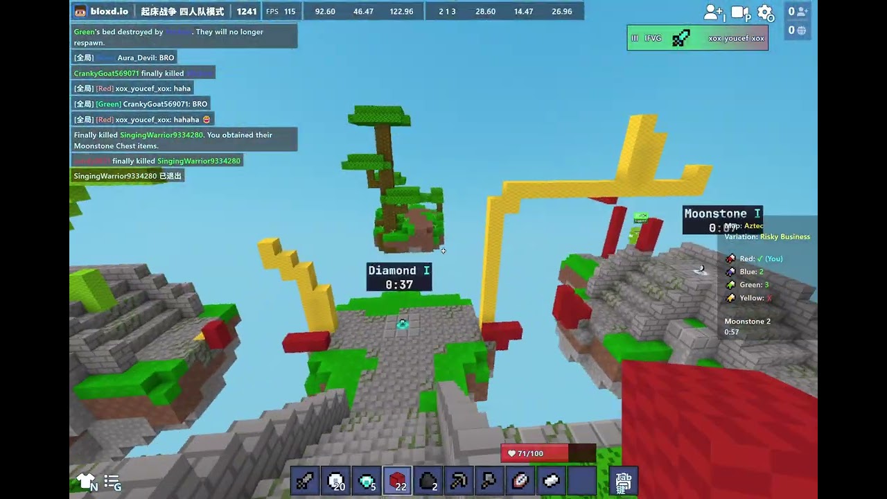 BED war，first try