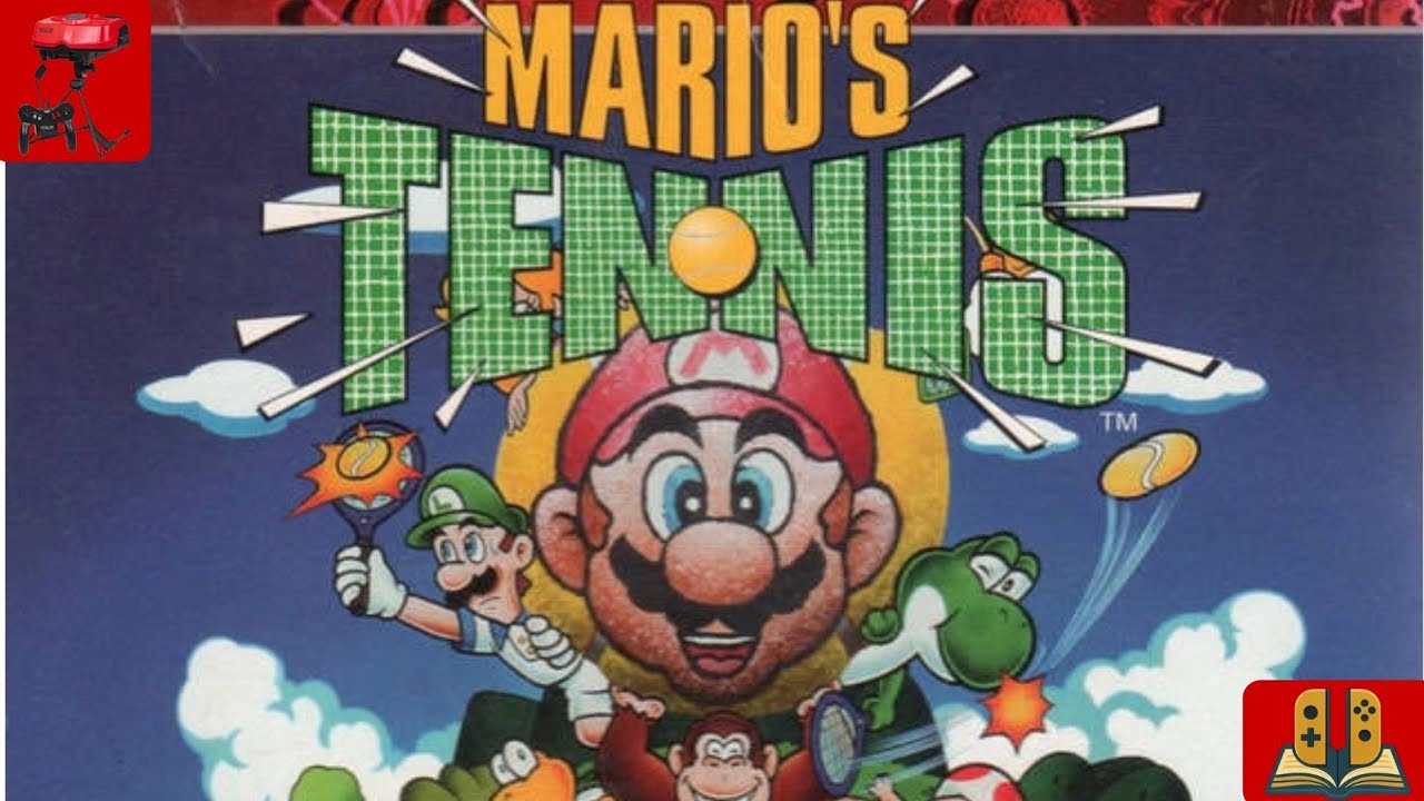 Mario's Tennis (Virtual Boy) - Full Playthrough (No Commentary)