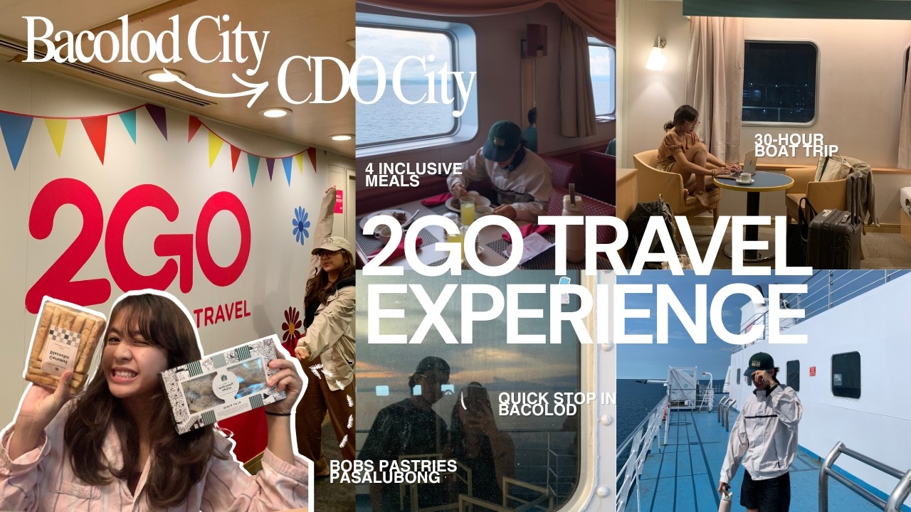 30-Hour Boat Ride 🚢 | 2GO Travel Experience Bacolod to CDO | Last Episode of our Negros Trip 2025