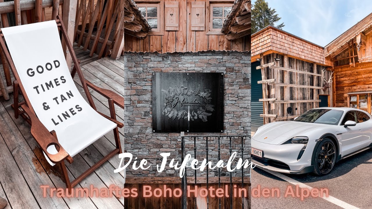 Die Jufenalm - wundervolles Bohemian Hotel in den Alpen Winter Weihnachten 2022