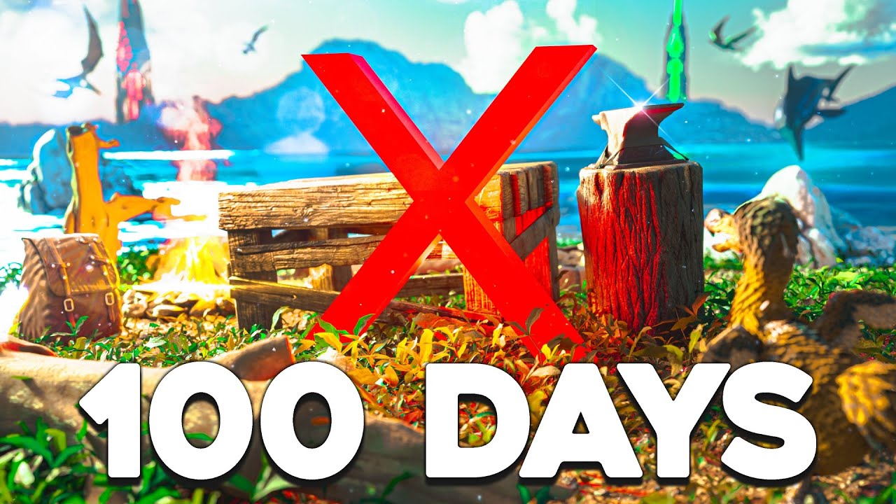 I Have 100 Days to Beat Ark WITH NO CRAFTING