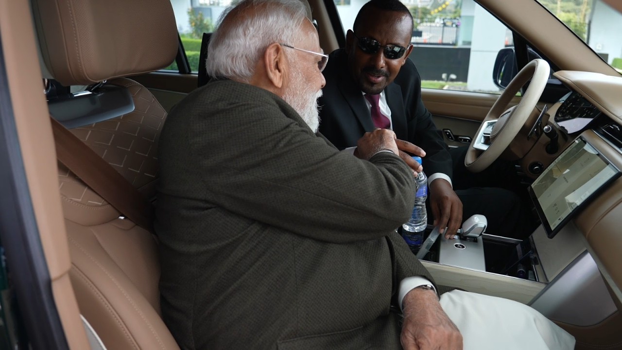 SPECTACULAR! This is how Ethiopia welcomed PM Modi