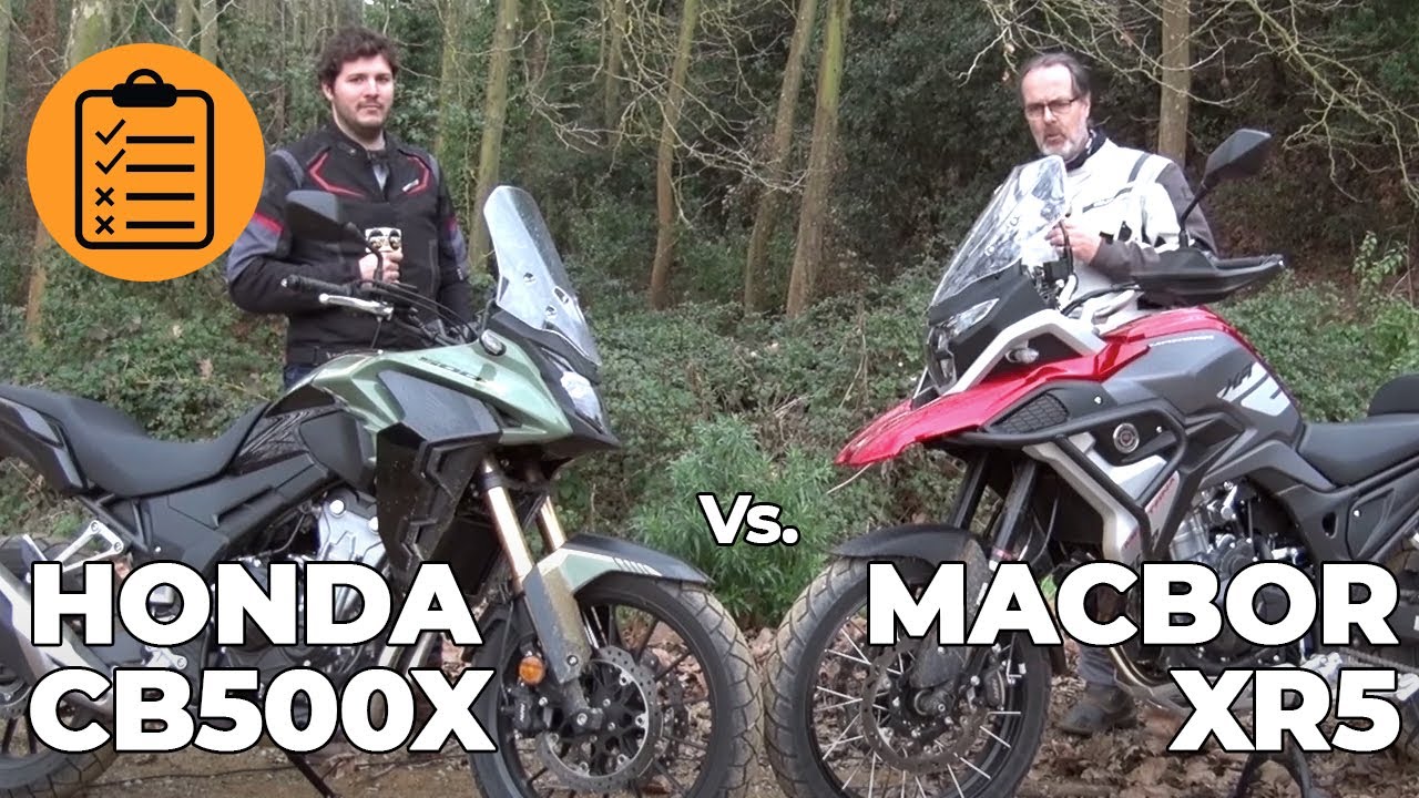 Honda CB500X Vs Macbor Montana XR5|  Duelo Trail A2