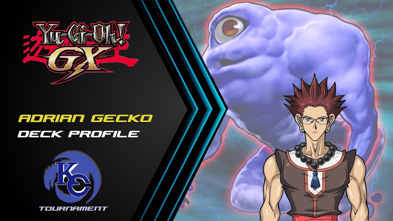 Yu-Gi-Oh! Adrian Gecko Deck List [Anime & Manga Deck] #yugioh #anime #irl
