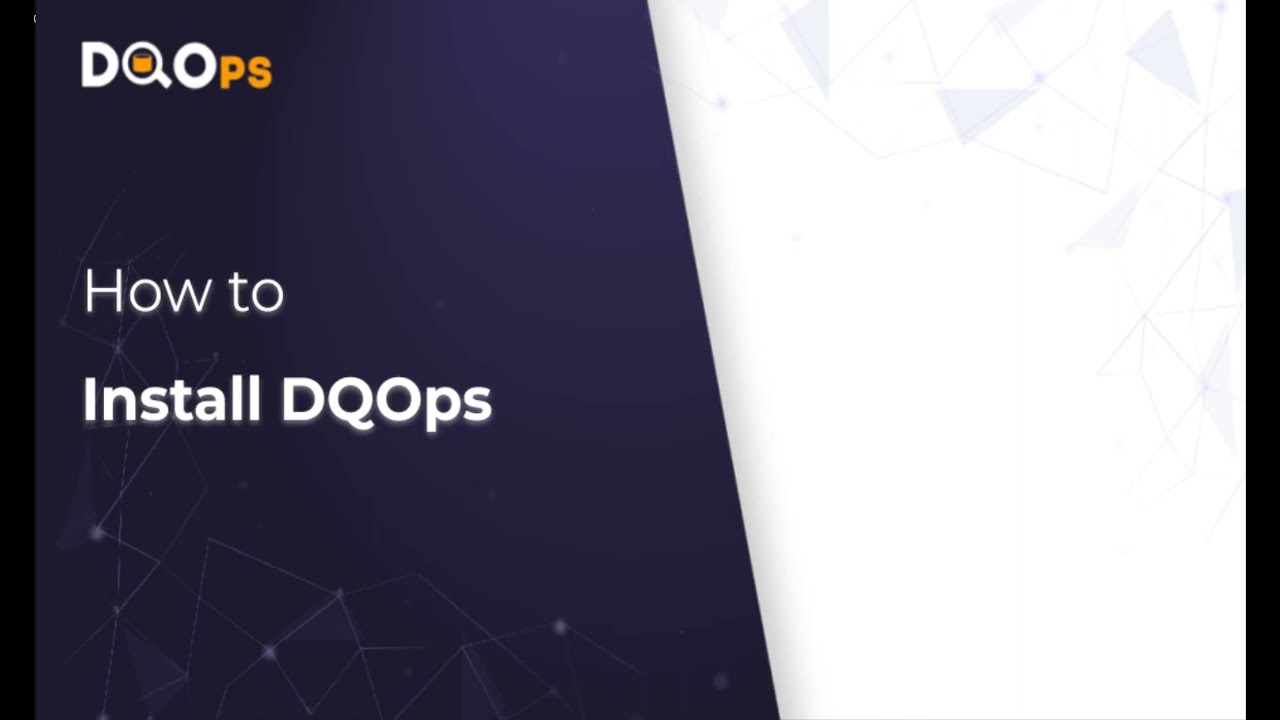 How to install DQOps using pip