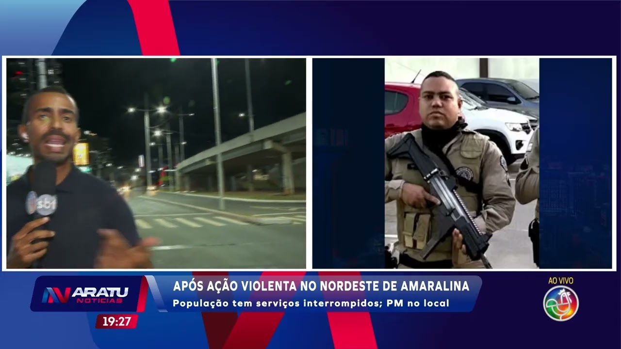 Após ação violenta no Nordeste de amaralina | ARATU NOTÍCIAS | TV ARATU