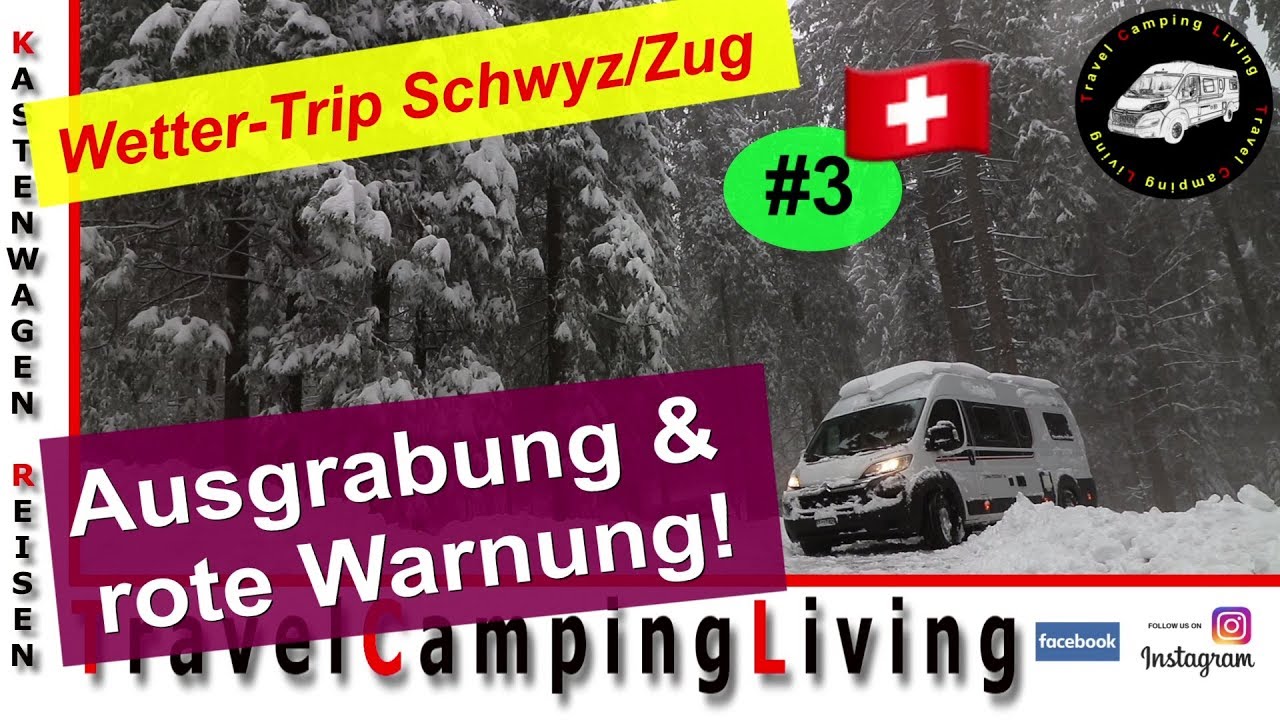#3 | Eingeschneit im Wald! Wir graben uns aus im Kanton Zug | Erholung am Ägerisee