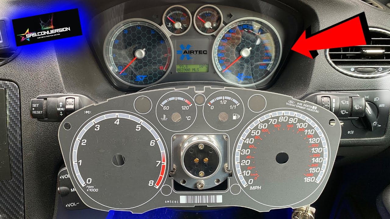 FOCUS ST GETS CUSTOM DIALS AND TURBO GAUGE | AIRTEC COCKPIT