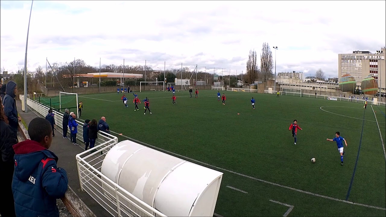 ES Colombienne - U12 Espoirs - saison 17 / 18  vs Asni&egrave;res -  Encore plus beau but de Mars 2018