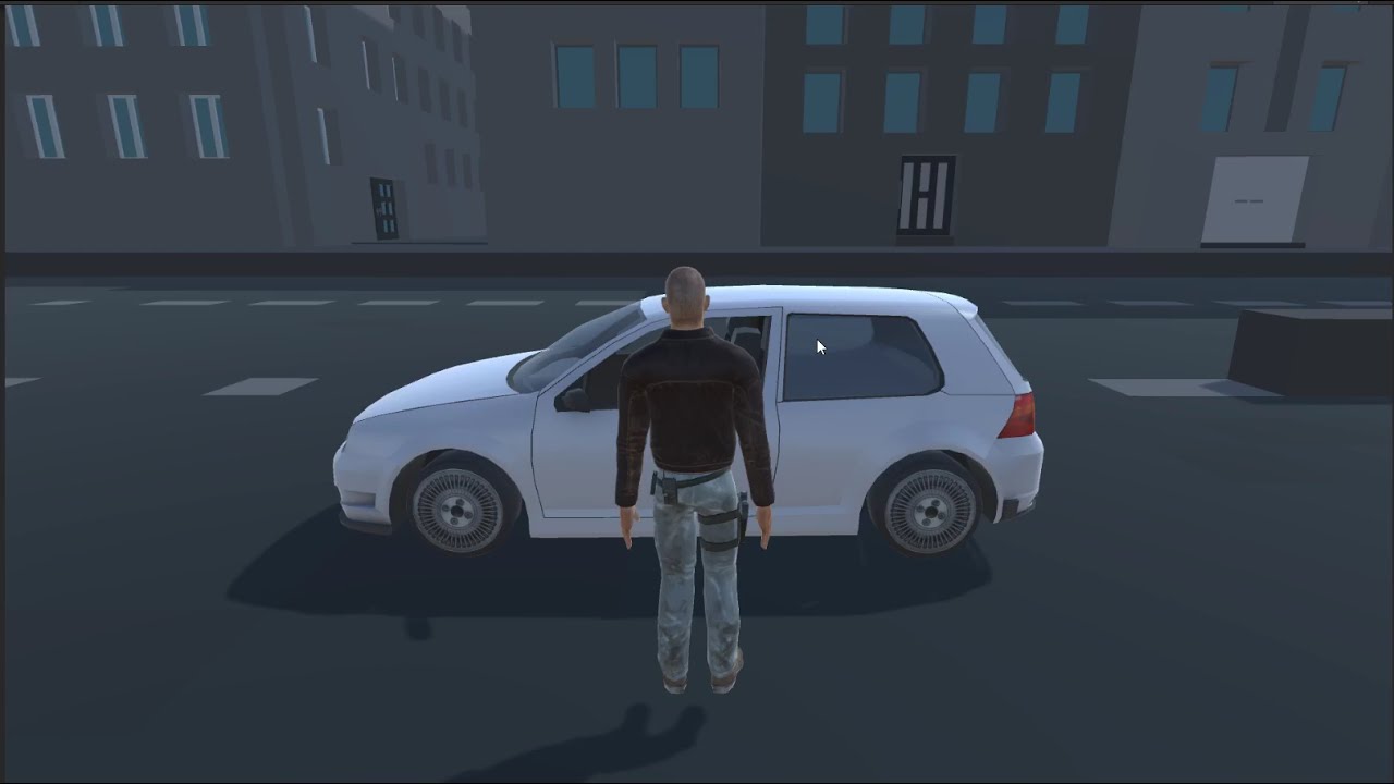 Enter/Exit cars + basic driving physics