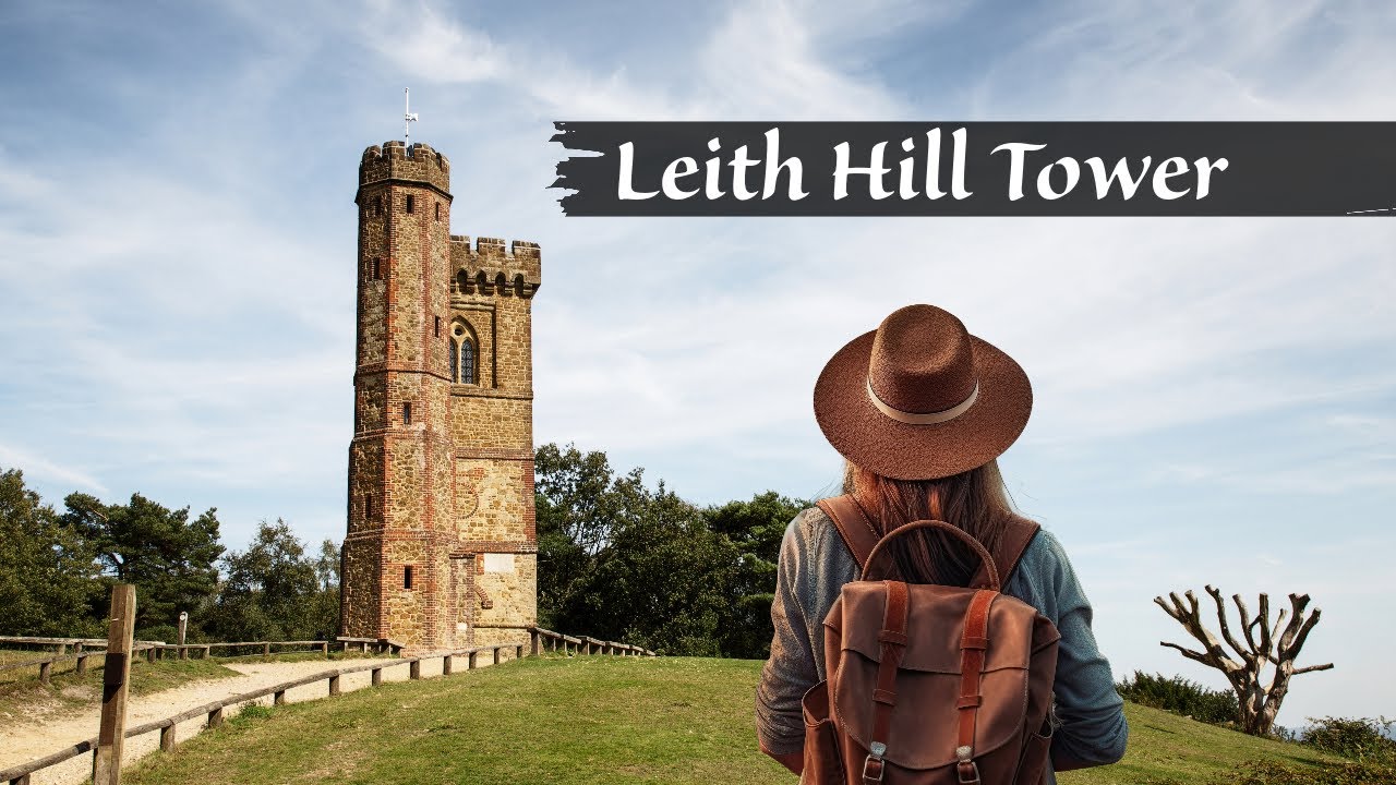 LEITH HILL TOWER | Drone 4k | National Trust Walk | Day Hike Saturday | 🇬🇧 Hiking UK | England