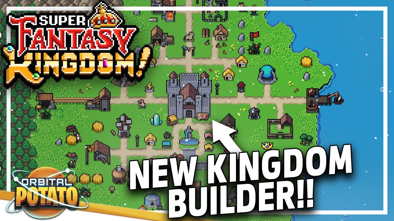 СУПЕРперспективный новый градостроительный симулятор!! - Super Fantasy Kingdom - Base Building Co...