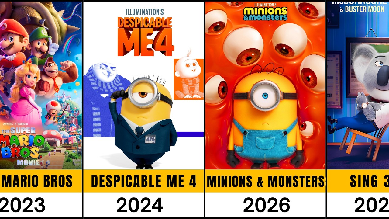 Every Illumination Movie Ever Made (2010-2029)