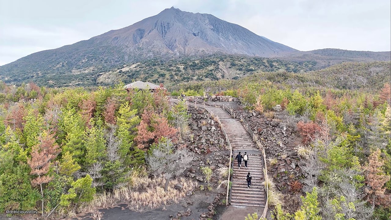 Sakurajima Mountain 桜島 DR.ONE FLY AROUND DRONE REVIEW @ Sakurajimaakamizucho Kagoshima Japan 🇯🇵