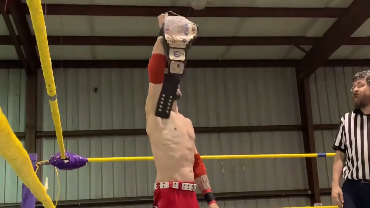 Nick Fury 🆚 Mark myham 2023 American pro wrestling fair show 