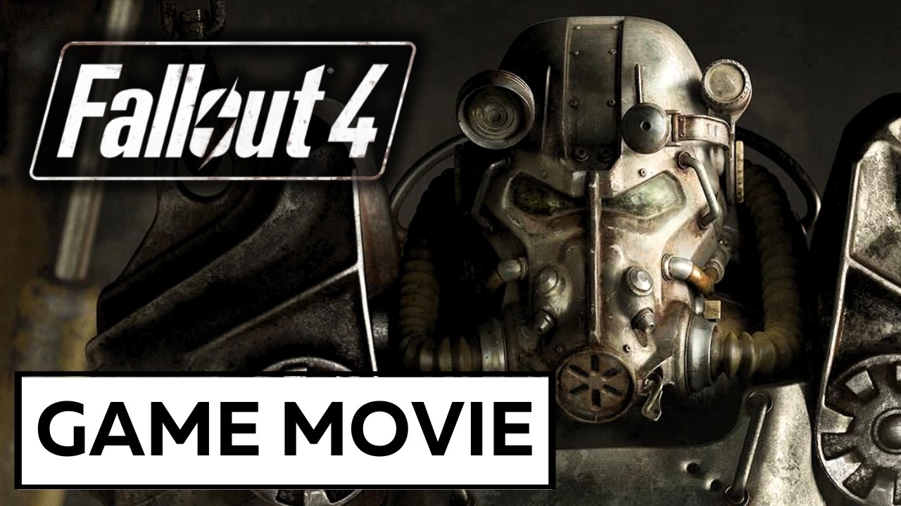 Fallout 4 All Cutscenes (Full Game Movie)