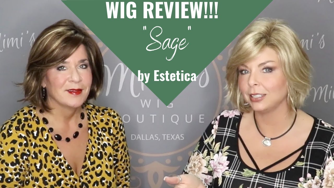 Wig Review of "Sage" by Estetica