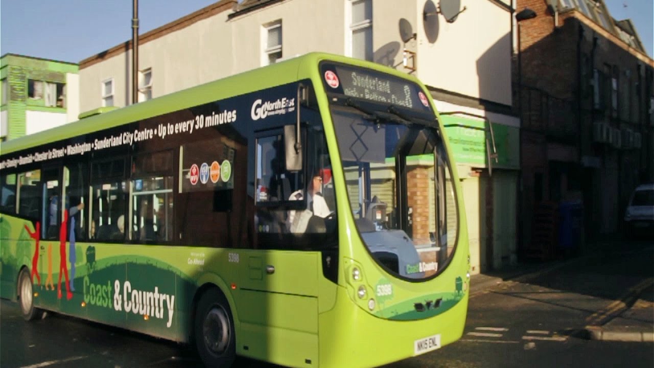 Go North East Buses in Sunderland - January 2017 Part 2
