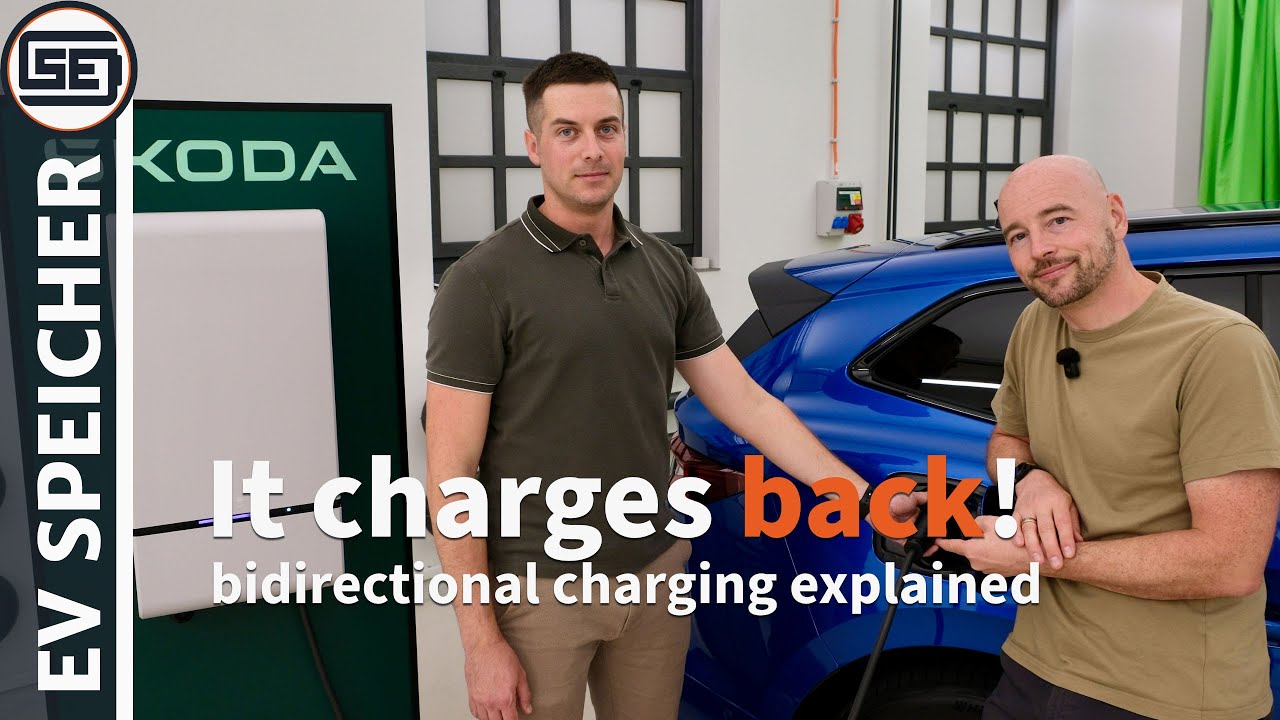 Bidirectional Charging with Škoda ENYAQ & ELROQ - It can power Your Home