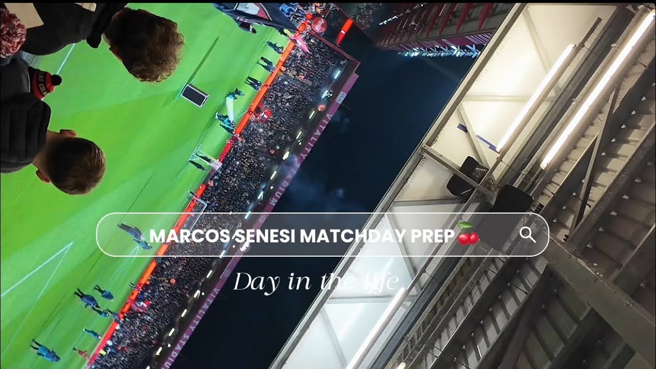 MARCOS SENESI MATCH DAY🍒⚽️