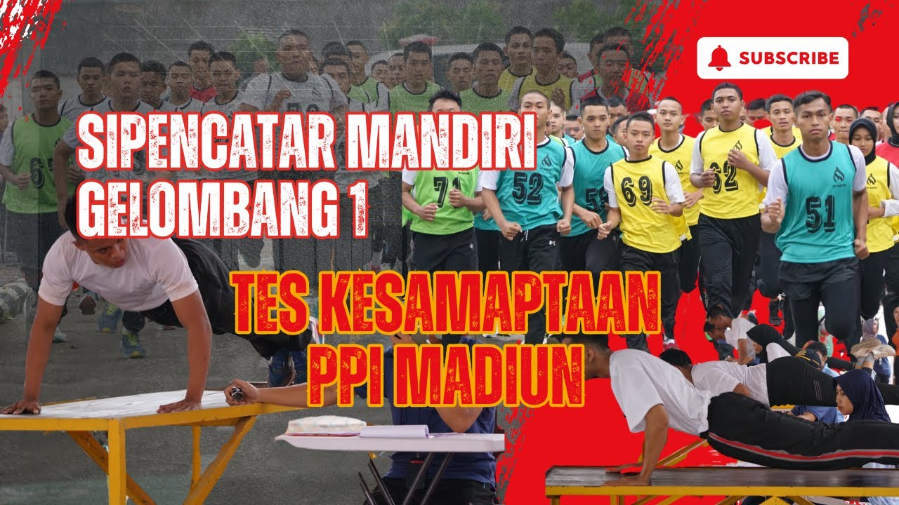 Tes Kesemaptaan Sipencatar Jalur Mandiri Gelombang 1 Di PPI Madiun Tahun 2025