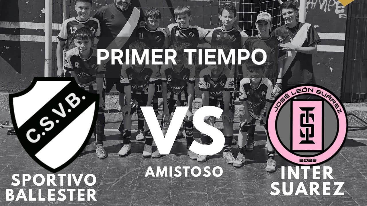 AMISTOSO Futsal: Sportivo Ballester VS Inter Suarez PRIMER TIEMPO 
